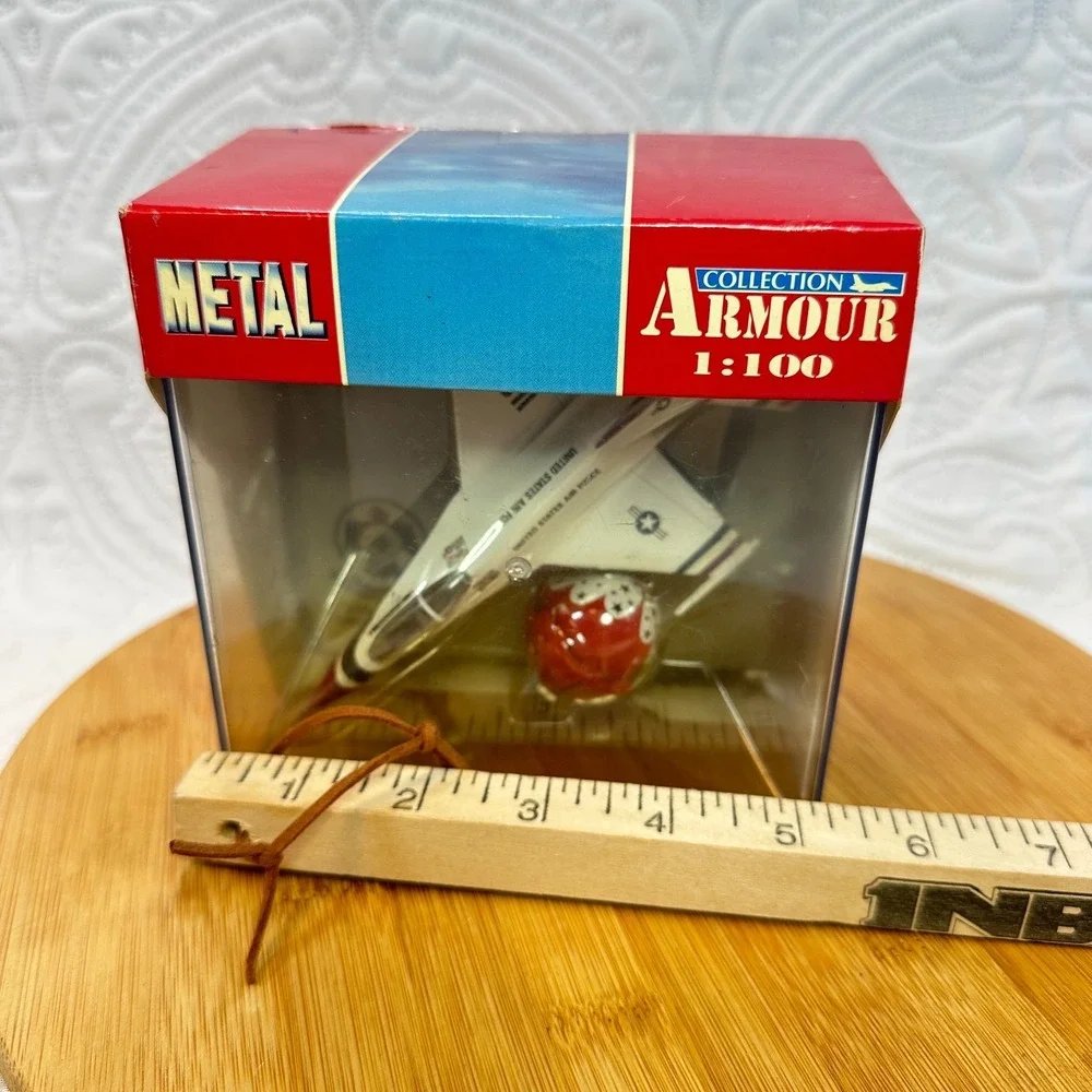 Collection Armour 1:100 Diecast F-16 Fighting Falcon Metal Jet USAF Model Vtg